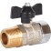 Ball barbar stout SVB-1009-000020, 3/4 "x3/4", outer thread/pitch nut, butterfly