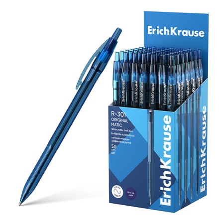Automatic ball handle, Erichkrause, R-301 Matic Original Knot 1.0 mm, blue