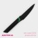 Kitchen knife for vegetables Simplex shares, blade length 10 cm, black color