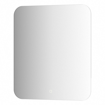 Mirror with Defesto LED lighting 23 W, 60x70 cm, sensory switch, warm white light