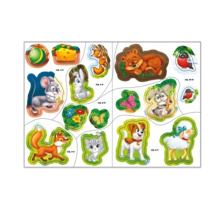 Stickers set No. 1, 6 pcs. 12 pp., A5 format-3