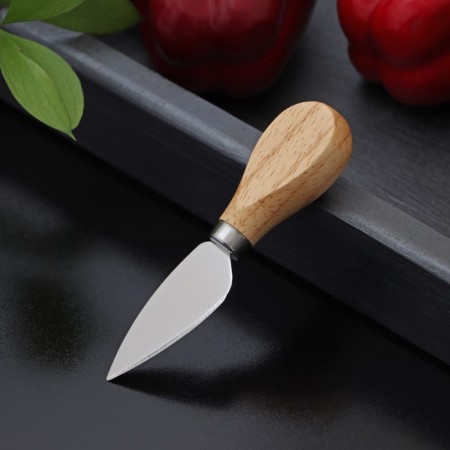 A knife for the cheese of the Dolyan "Blind", a handle from Gvei, 12.1 × 3 cm