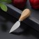 A knife for the cheese of the Dolyan "Blind", a handle from Gvei, 12.1 × 3 cm