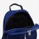 A backpack with a zipper, Rise, 2 external pockets, a laptop department, blue color