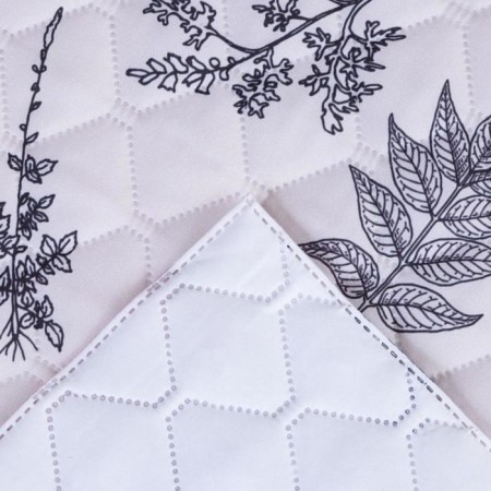 Set "Ethel" Flora, cover 230x210 ± 5 cm and pillowcases 50x70 - 2 pcs, microfiber-3