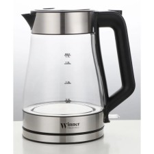 Electric kettle Winner WR-145EKG 1.7 l, 2200 watts, glass