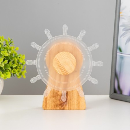 Touch -lamp "helm" LED is spinning 6W USB 15x4x16 cm Risalux-1