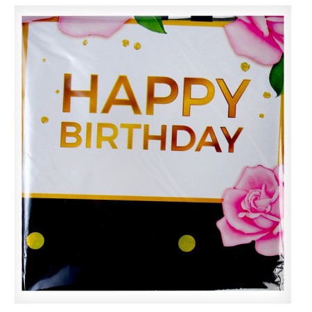 Foil ball 18 "HBD" circle-2