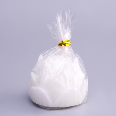 Figure candle "Lotus", 6x4.5 cm, white-3