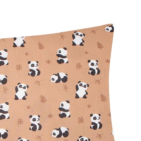 Pillowcase Ethel Lazy Panda 50x70 cm, 100% cotton, calico-1