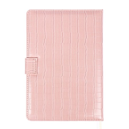 Dated diary 2025 A5 168 sheets, Devente.Barbara, a solid cover to leatherette with foam, praise, perforation, lies, block 70, pink-16
