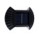 Garden lamp on the solar battery "Shell", 10 × 7.5 × 2 cm, 8 LED, glow warm white