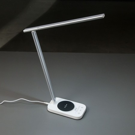 Newton's table lamp, 9W LED, 720LM, 3000-4000K, white, silver-2