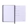 Dated diary of 2025, A6+, 176 sheets "Lyon", solid cover, pancake embossing, with liesa, block 80 g/m2, gray