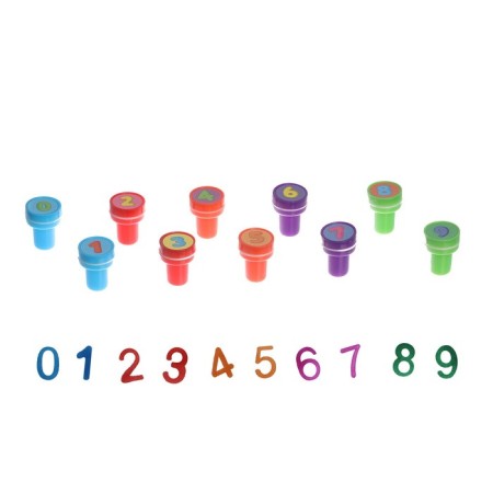 Printing color "numbers", set of 10 pcs.-1