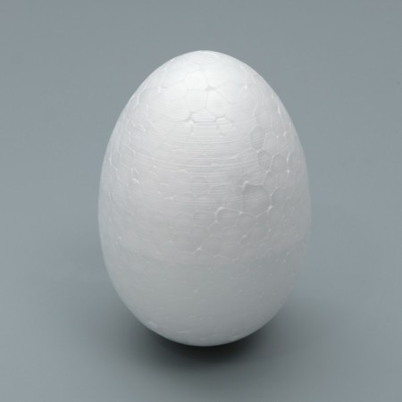 Foam egg - workpiece, 9 cm-2