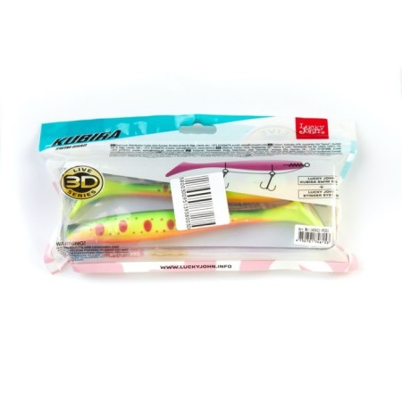Vibro -highs LJ 3D Series Kubira Swim Shad 7.0in (17.50)/PG19 2pcs.-3