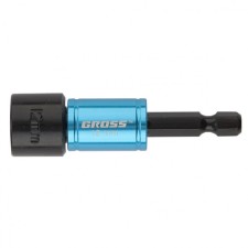 Бита с торцевой головкой Gross 11621, магнит, Nut-Driver, S2, 12 мм