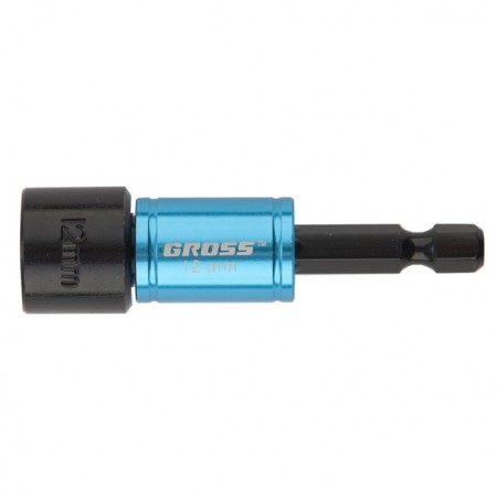 Bit with the end head of GROSS 11621, magnet, NUT-DRIVER, S2, 12 mm