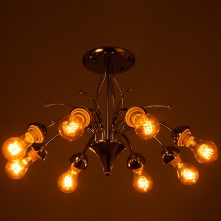 Gerthy chandelier BP 8x40W E27 Chrome Model: 2595292-2