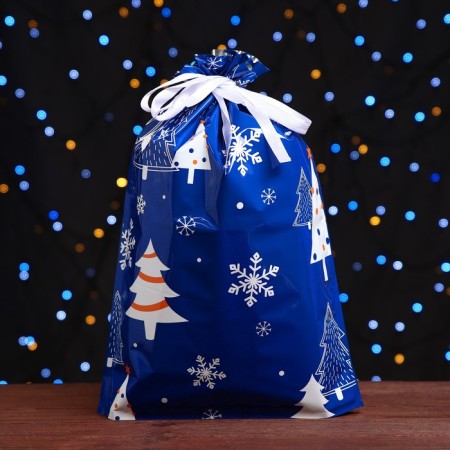 Gift package with ties, "Winter Forest", 29x43 cm