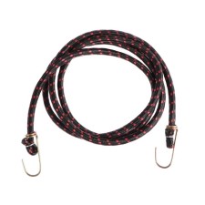 Gum for luggage mounting, 200 cm, metal hooks, mix