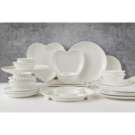 Porcelain Magistro Porcelain "Tandy", 200 ml, d = 11 cm, white color-7