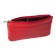 Purse with lightning, red-black color