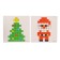 Set for creativity "Christmas tree toy. Mosaic ", 2 pcs., Ceramic