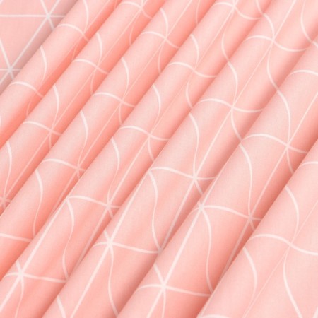 Printed "rhombus" cut 250x160/+- 5 cm, satin, 100% cotton-5