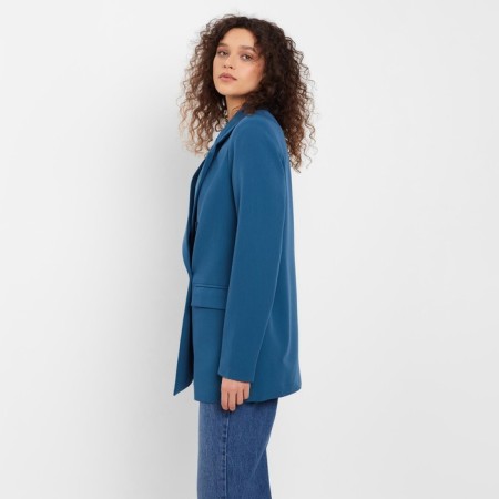 Women's jacket Minaku: classic color sea wave, river 44-1