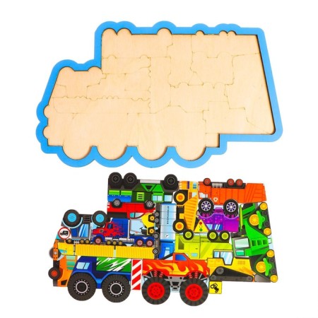 Головоломка «Большие колёса»-2