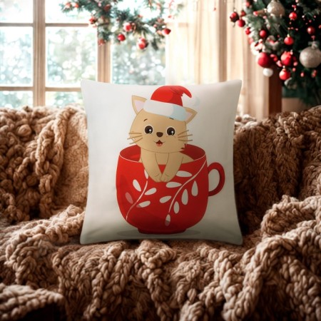 Case on the pillow Ethel New Year's cup 40x40cm, 100% p/e