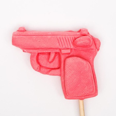 Caramel on the stick "Lolly Pistol", 30 g-3
