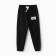 Pants for a boy, black color/on, height 98-104cm