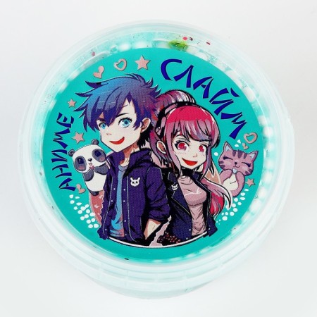 Slime "Slavop. Pirate. Anime "100 g, turquoise-2