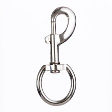Carabiner with a semicircular base, 9.5 cm (ex. Distance 3 cm)
