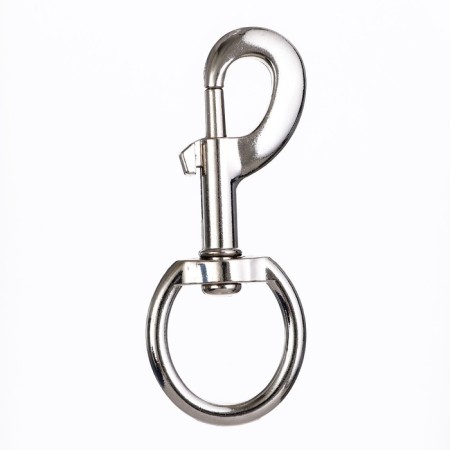 Carabiner with a semicircular base, 9.5 cm (ex. Distance 3 cm)