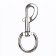 Carabiner with a semicircular base, 9.5 cm (ex. Distance 3 cm)