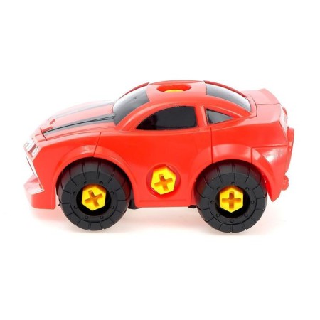 Design machine "Mega Robot", 3 in 1, with a light screwdriver, works from batteries-9