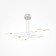 Suspension lamp Maytoni Mod070PL-L36W3K, 6XLED, 40W, 55x89x61 cm, 2500lm, white color