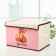 Stelly box for storage with a lid "Fox", 39 × 25 × 25 cm