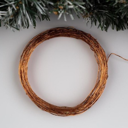 Garland "thread" 20 m dew, IP20, copper thread, 200 LED, glow of multi, 12 V-1