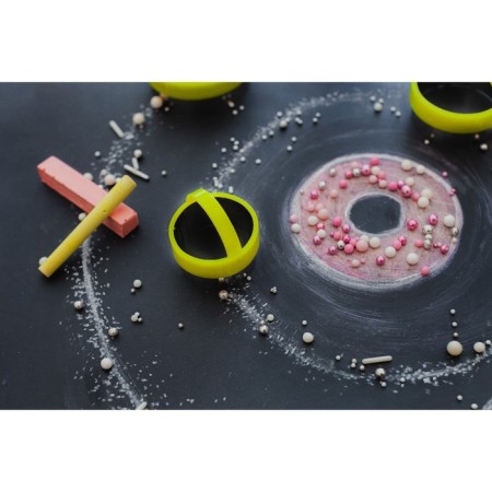 A set of forms for cutting cookies Konfinetta "Circle", 7 × 4.5 cm, 3 pcs, color mix-5