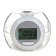 Luazon LB-06 alarm clock, 7 display colors, 6 melodies, transparent
