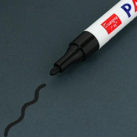 Marker - pencil, paint for tires waterproof on an oil basis, black