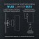 Lamp Wall Era WL50 BK/BK, 55x185x85 mm, IP20, GU10, 2x12W, black color