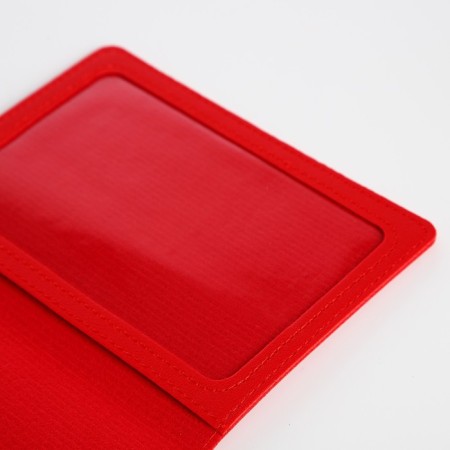 Cover for passport, red color-4