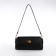 Bag Women's Messenger on the Textura valve, average size, color black