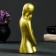 Figure "In love pair" Golden 20cm